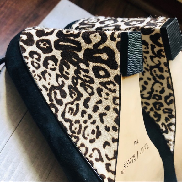 White House Black Market Calf Wedge Heels - Picture 7 of 8